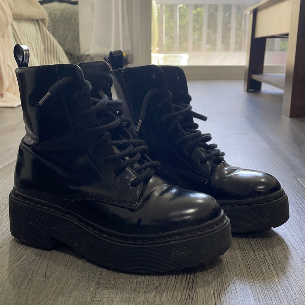 Jeffrey Campbell platform booties